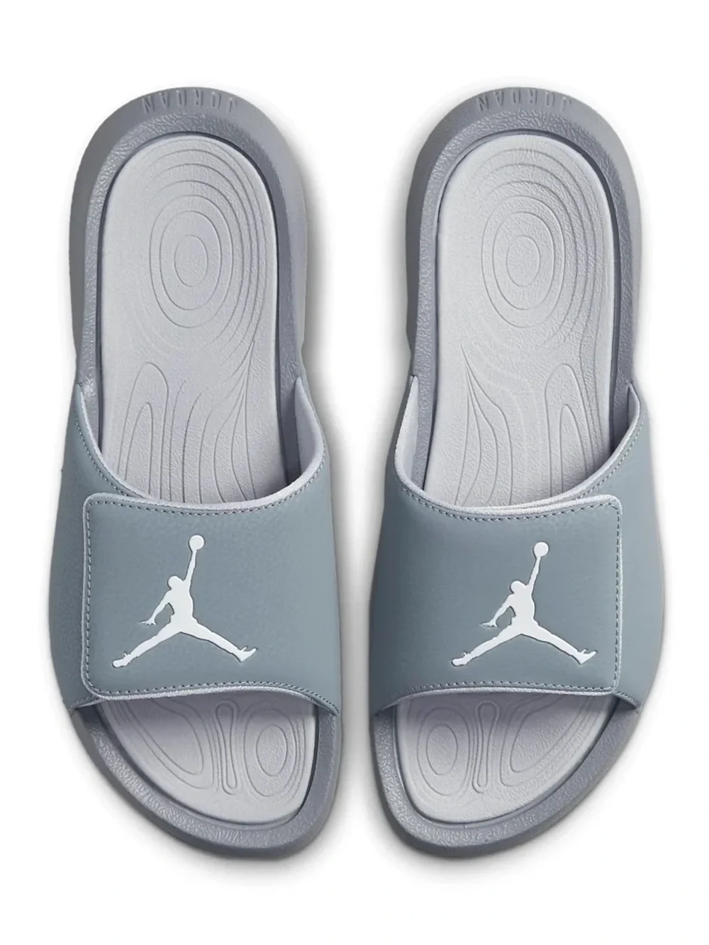 Nike | Mens ‘Cool Grey/White Wolf’ Hydro 6 Jordan Adjustable Slide Sandals Sz 11
